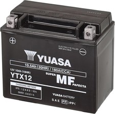 Yuasa ytx12 12v for sale  LEICESTER