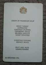 Royal menu christmas for sale  EASTBOURNE