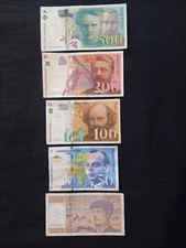 Billets francs usagés d'occasion  Toulouse-