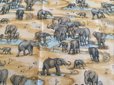 Makower elephants 51cm for sale  BUCKLEY
