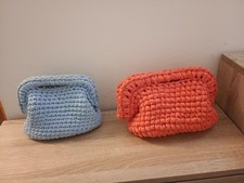 Borsa clutch fettuccia usato  Capannoli