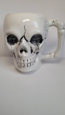 Halloween skull ceramic for sale  WOKING