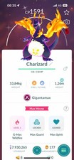 Pokémon Go | Shiny Charizard Gigantamax Mini PTC ou Trade 20K Stardust comprar usado  Enviando para Brazil
