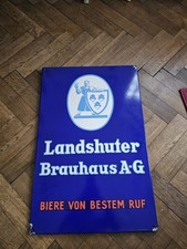 Emailschild landshuter brauhau gebraucht kaufen  Landshut