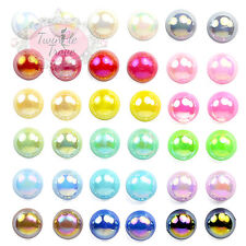 Efeito 12mm Jelly Pérola Falsa Redonda Ou Stud Brincos Clip-on Cores Arco-íris, usado comprar usado  Enviando para Brazil