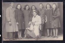 Cartolina fotografica gruppo usato  Italia