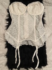 Vtg 38b lace for sale  Santa Clara