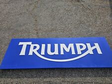 Triumph dealer sign for sale  FELIXSTOWE