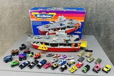 Porta-aviões 1988 galão micro máquinas com caixa original e veículos extras comprar usado  Enviando para Brazil