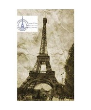 Eiffelturm vintage cremefarben gebraucht kaufen  Trebbin