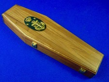 Caixa de madeira personalizada vintage para faca adaga naval imperial alemã Primeira Guerra Mundial comprar usado  Enviando para Brazil