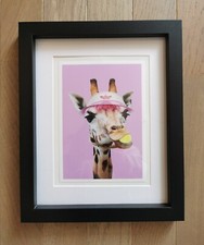 Cadre déco girafe d'occasion  Louveciennes