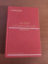 Bibbia nostro linguaggio usato  Capannori
