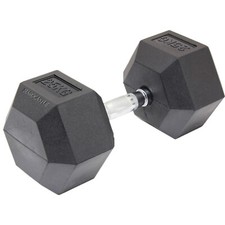 25kg rubber dumbbell for sale  UK
