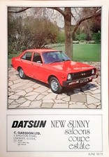 Datsun b310 sunny for sale  BIGGLESWADE