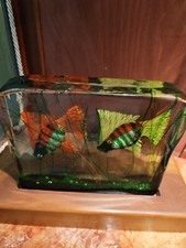 Pesci vetro murano usato  Bronte