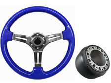 Blue chrome steering for sale Blue chrome steering for sale  PETERBOROUGH