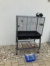 Vogelkäfig montana schwarz gebraucht kaufen  Bad Wörishofen