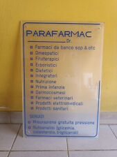 Targa plexiglass 65x45 usato  Santa Croce di Magliano