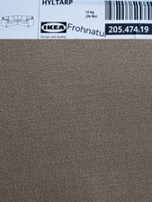 Ikea HYLTARP Pokrowiec na sofę narożną 4-osobową Granusel szarobrązowy 205.474.19 NOWY, używany na sprzedaż  Wysyłka do Poland