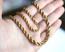 Collier maille torsadée d'occasion  Collonges-au-Mont-d'Or