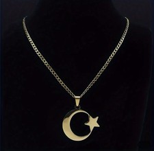 Türkei edelstahlkette mond gebraucht kaufen  Bottrop