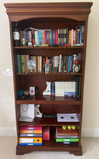 Tier bookcase wood for sale  ASCOT