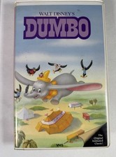 Dumbo VHS Walt Disney Black Diamond Classics 1988 Pink Spine Black Clamshell VTG comprar usado  Enviando para Brazil