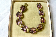 Vintage amethyst glass for sale  OLNEY