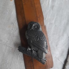 Tawny owl pewter for sale  NEWBURY