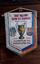 Gagliardetto juventus barcello usato  Firenze