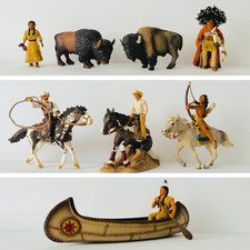 Schleich indianer kanu gebraucht kaufen  Werne