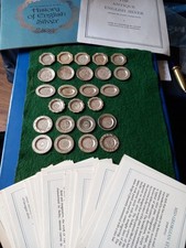 Silver franklin mint for sale  WREXHAM