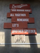 Vintage burma shave for sale  Wooster