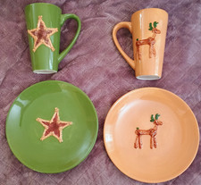 Rustic holiday stoneware for sale  Cheboygan