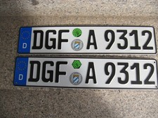 Alte kfz kennzeichen gebraucht kaufen  Ansbach