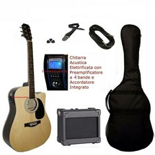 Chitarra acustica elettrificat usato  Valva