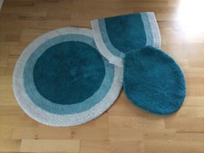 Set badematte badteppich gebraucht kaufen  Karlsruhe