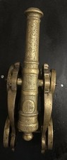 Brass cannon vintage for sale  LITTLEBOROUGH