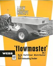 Webb fertiliser spreader for sale  CALLINGTON