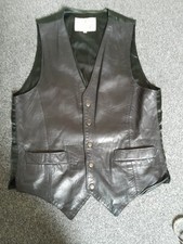 Men black leather for sale  BRIDLINGTON