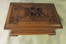 Ancien coffret bois d'occasion  Saverdun