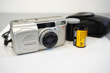 Cámara fotográfica analógica de 35 mm compacta Olympus Superzoom 70G vintage segunda mano  Embacar hacia Mexico