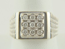 Men 14k white for sale  Augusta