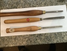 Wood turning chiselsx3 for sale  ALFORD