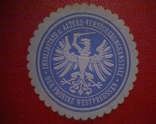 Siegelmarke invaliditäts alte gebraucht kaufen  Deutschland