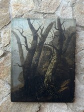 Quadro antico paesaggio usato  Calvizzano