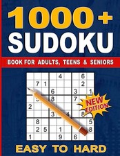 1000 sudoku puzzles for sale  UK