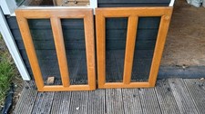 Solid oak glazed for sale  WATFORD
