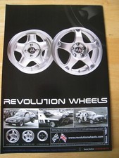 Revolution wheels 2003 for sale  BRISTOL